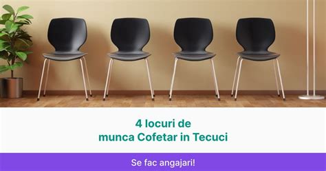 Locuri de munca cofetar in Bucuresti